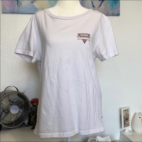 pink checkered vans shirt